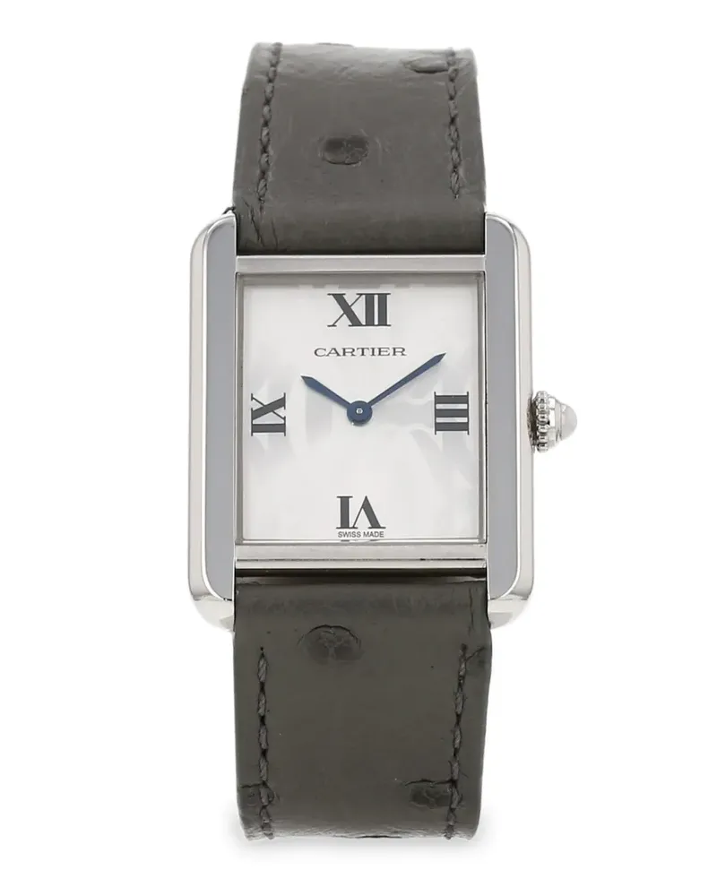 Cartier 2010s Tank Solo 31mm watch - Silber Silber