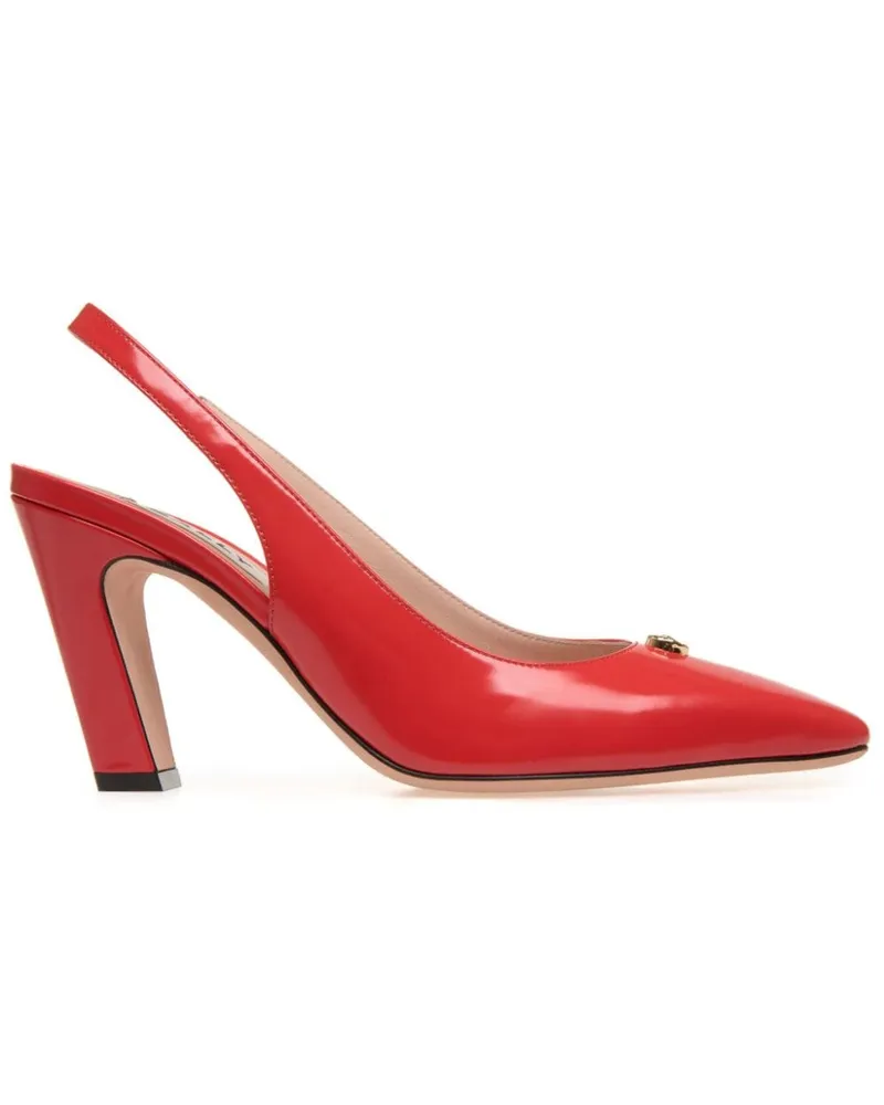 Bally Pumps mit Slingback-Riemen - Rot Rot