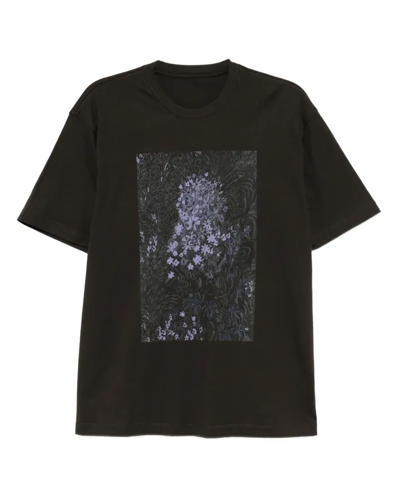 JNBY T-Shirt mit Blumen-Print - Braun Braun