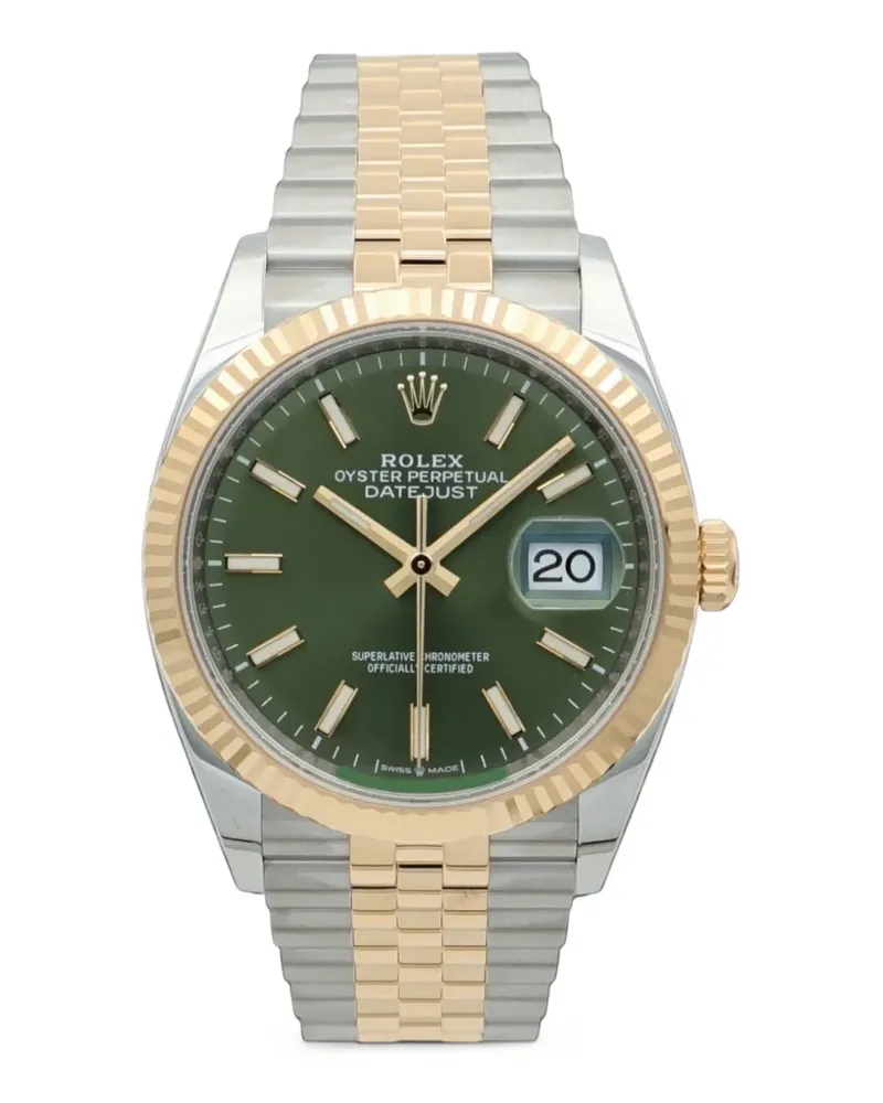 Rolex 2010s Datejust 36mm watch - Grün Grün