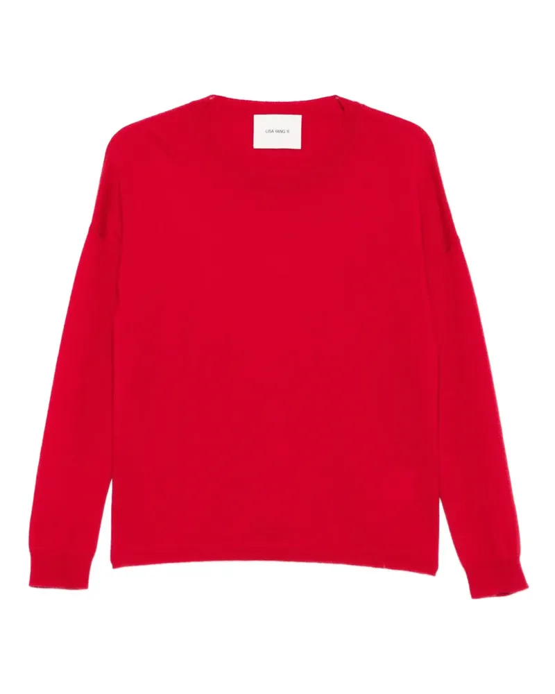 Lisa Yang round-neck long-sleeve jumper - Rot Rot