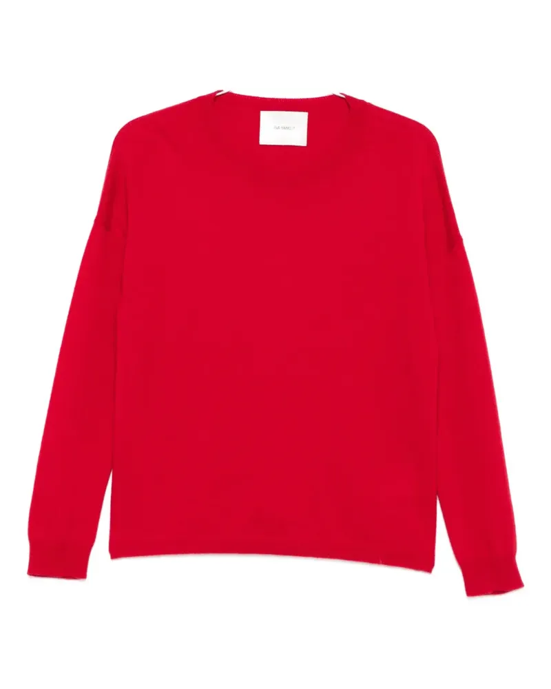 Lisa Yang round-neck long-sleeve jumper - Rot Rot
