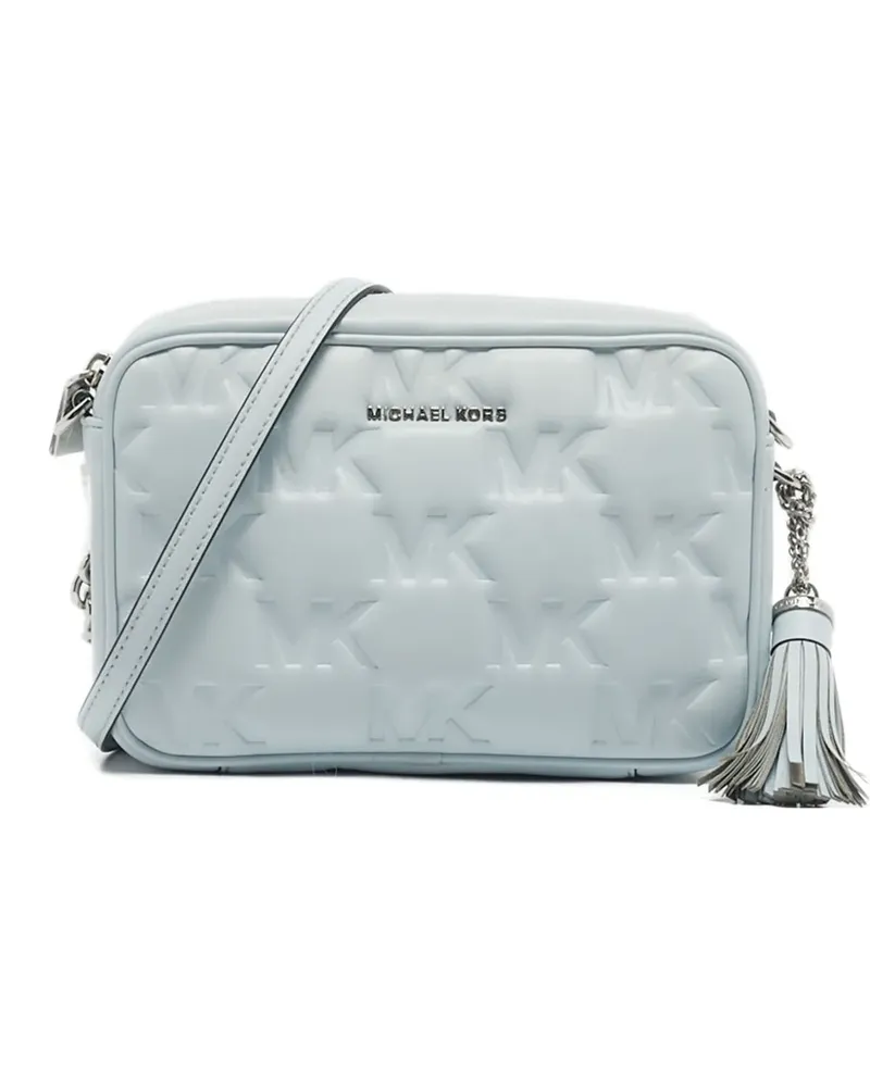 Michael Kors Umhängetasche mit Logo-Prägung - Blau Blau