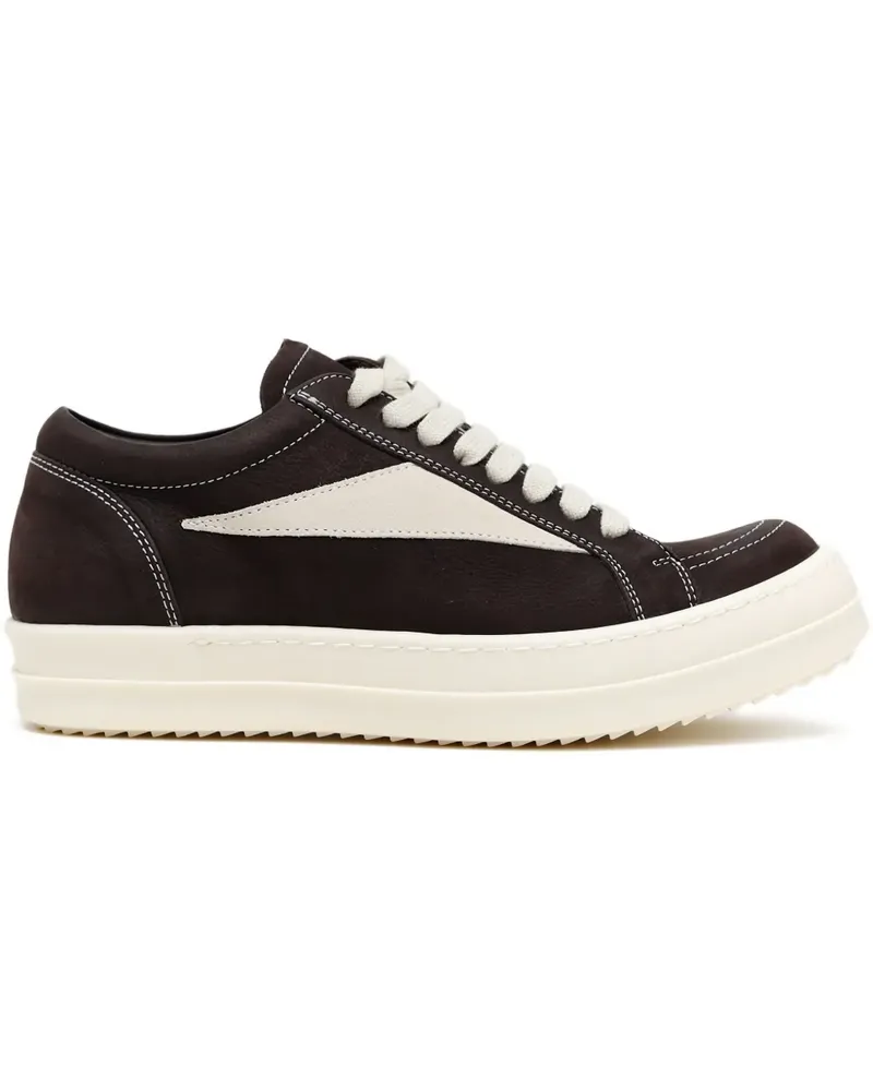 Rick Owens Sneakers mit Einsätzen - Schwarz Schwarz
