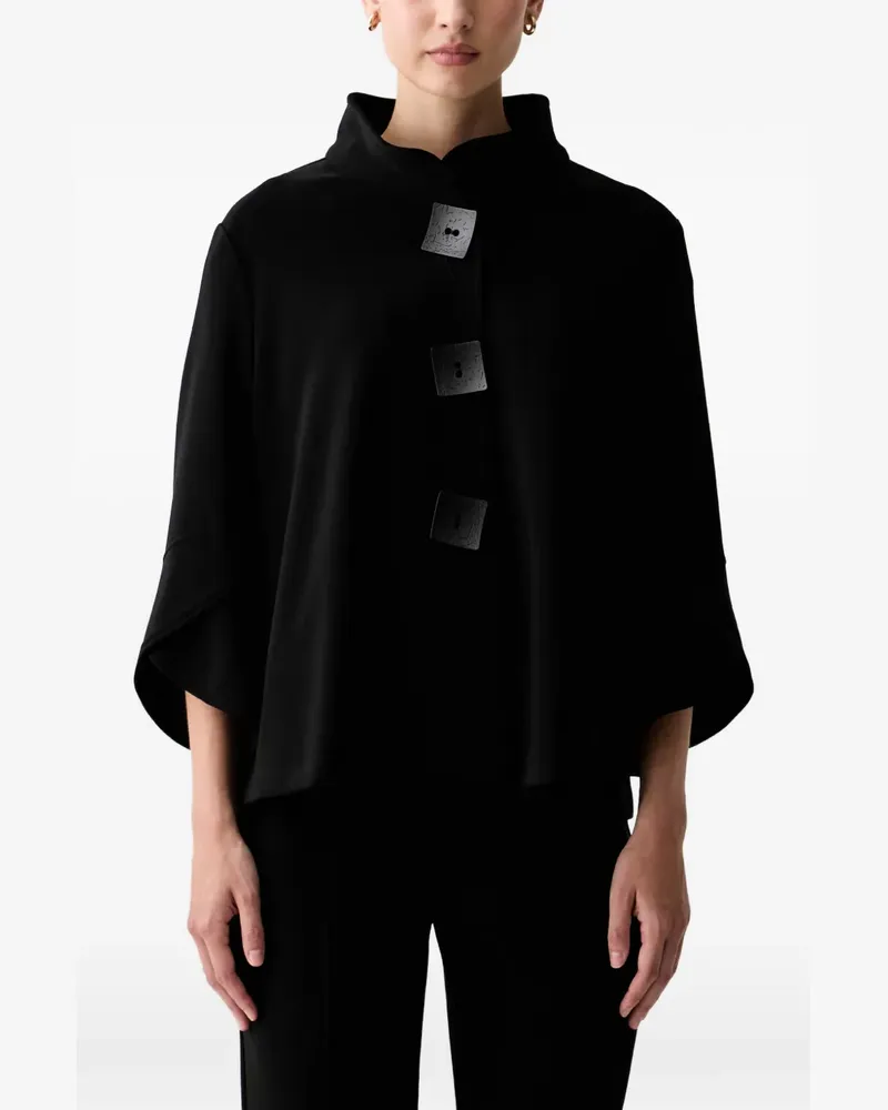 Joseph Ribkoff Jacke mit Knopfleiste - Schwarz Schwarz