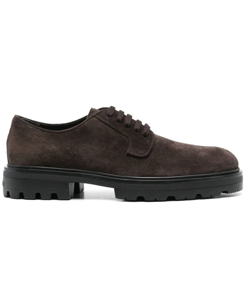Hogan Klassische Derby-Schuhe - Braun Braun