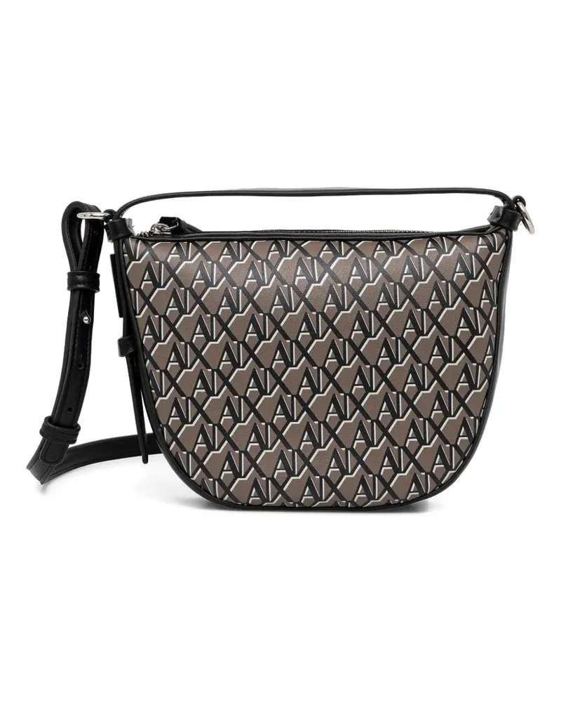 Armani Exchange monogram tote bag - Braun Braun