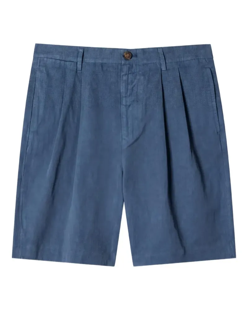 Paul Smith Chino-Shorts mit Bundfalten - Blau Blau
