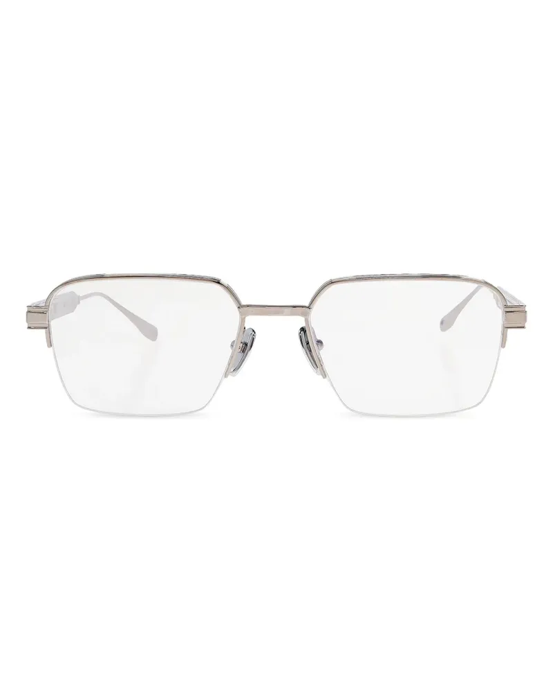 Balmain Brille mit eckigem Gestell - Silber Silber