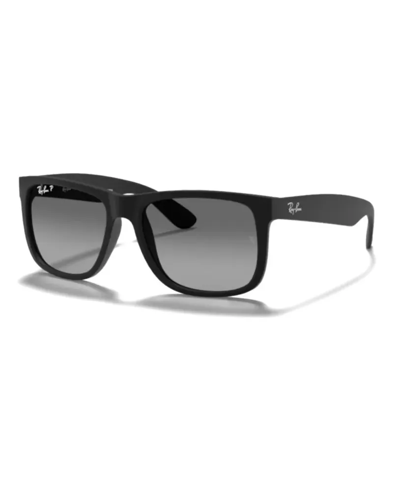 Ray Ban Sonnenbrille mit eckigem Gestell - Schwarz Schwarz