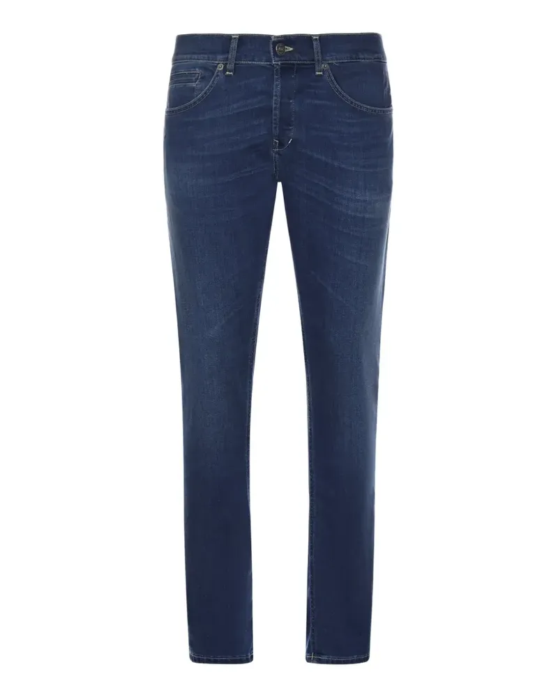 Dondup Jeans mit Kontrastnähten - Blau Blau