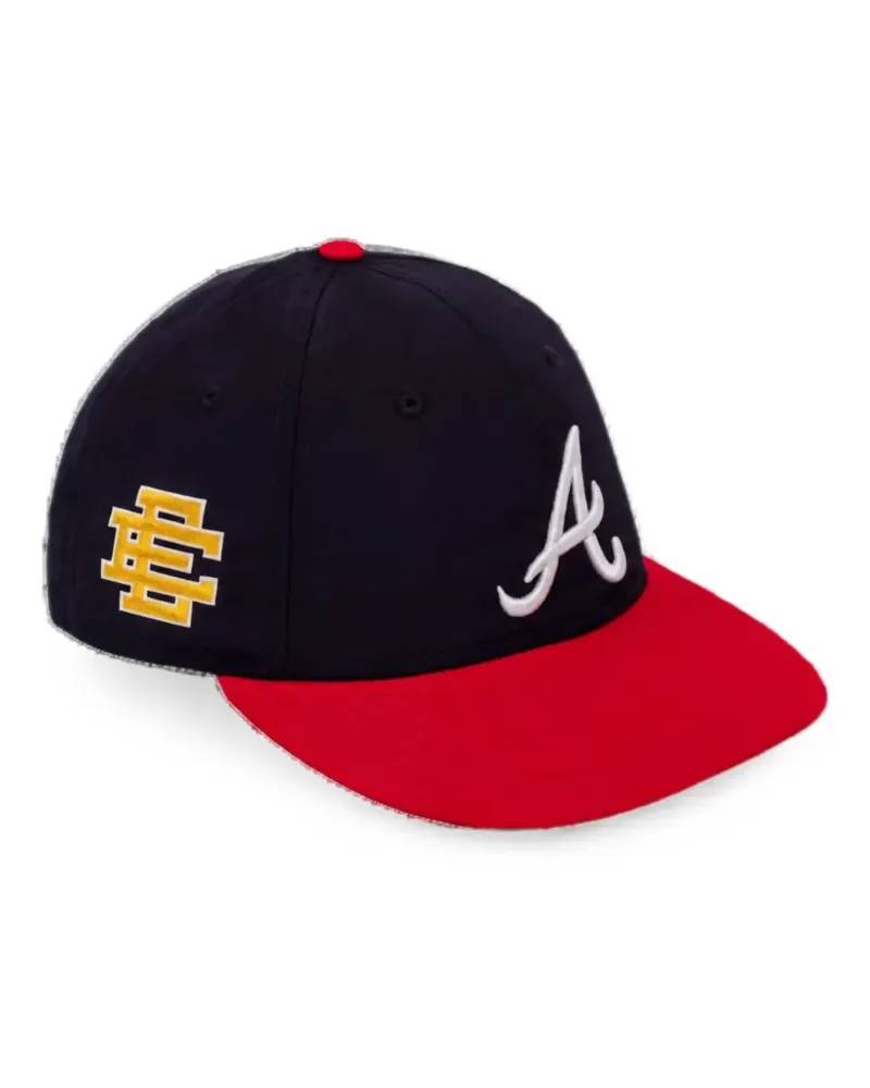 New Era x Eric Emanuel 59FIFTY MLB Atlanta Braves Baseballkappe - Blau Blau