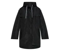 Parka mit Kapuze - Schwarz