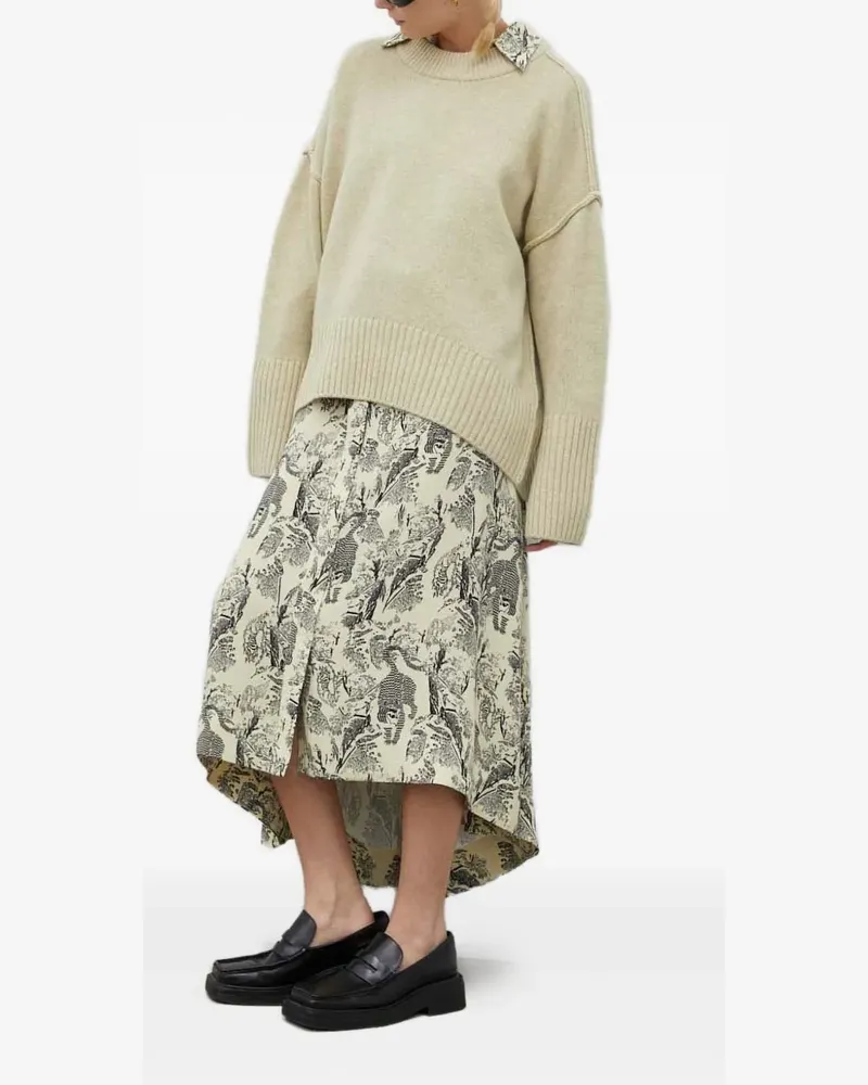 Day Birger et Mikkelsen Heritage Midikleid mit Print - Grün Grün