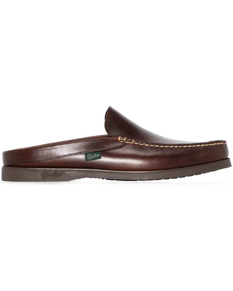 Paraboot Slipper mit runder Kappe - Braun Braun