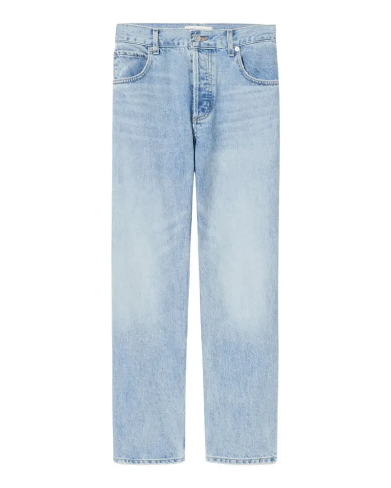 Nili Lotan washed straight-leg jeans - Blau Blau