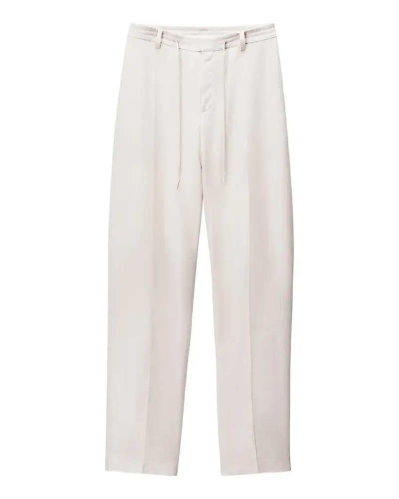 Alexander Wang drawcord tailored trousers - Weiß Weiß
