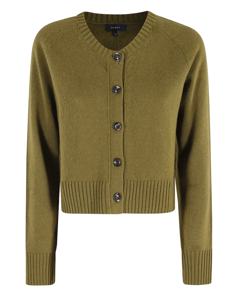 Soeur buttoned cardigan - Grün Grün