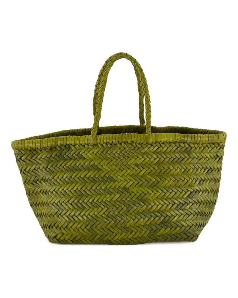 Dragon Diffusion Tote Bag mit Fischgrätenmuster - Grün Grün