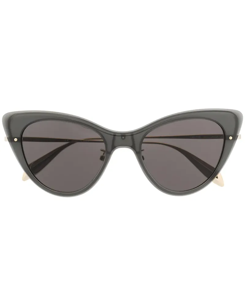 Alexander McQueen Cat-Eye-Sonnenbrille - Gold Gold