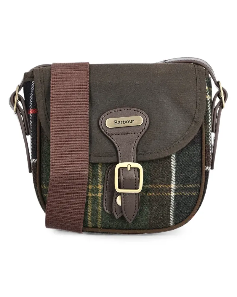 Barbour Whitley Tartan mini crossbody bag - Braun Braun