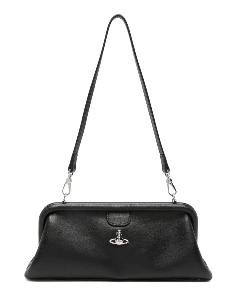Vivienne Westwood Jane Tote Bag mit Orb-Schild - Schwarz Schwarz