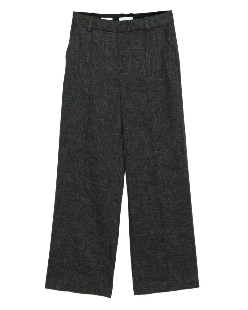 Vince Jaspe Hose mit Biesen - Schwarz Schwarz