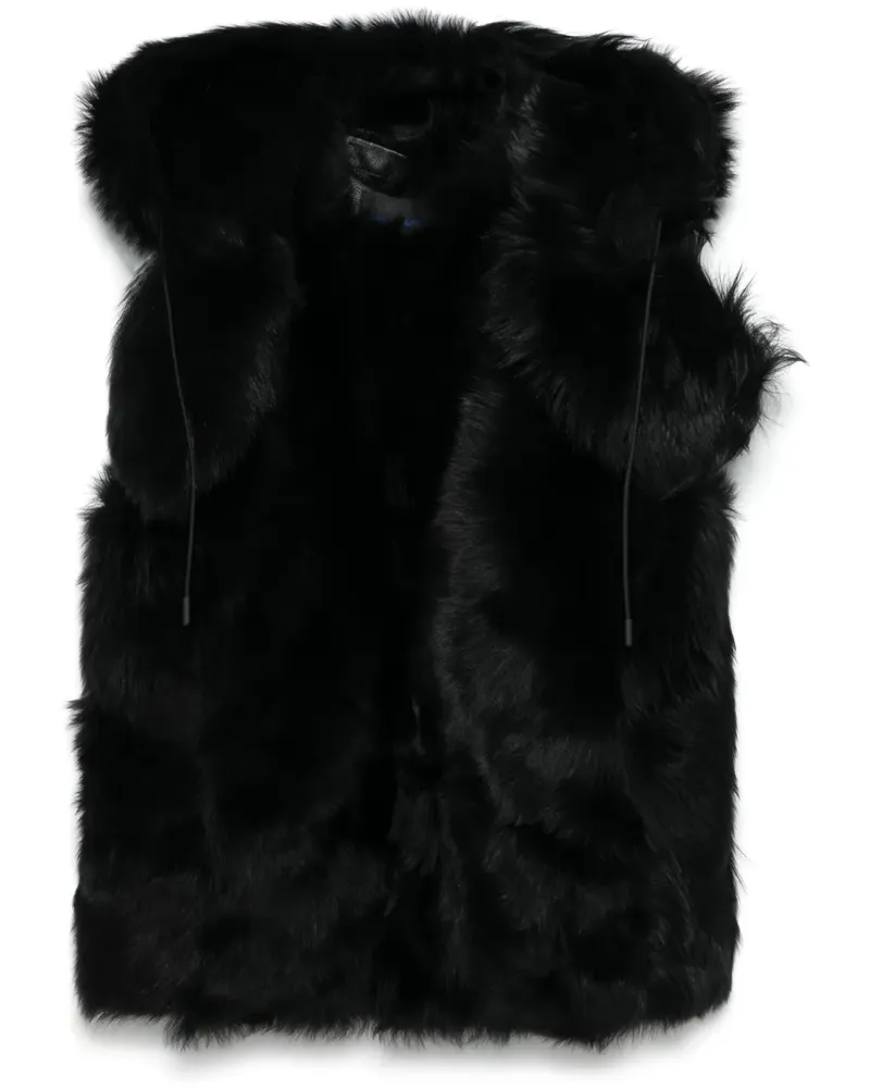 Proenza Schouler Aubrey Weste - Schwarz Schwarz