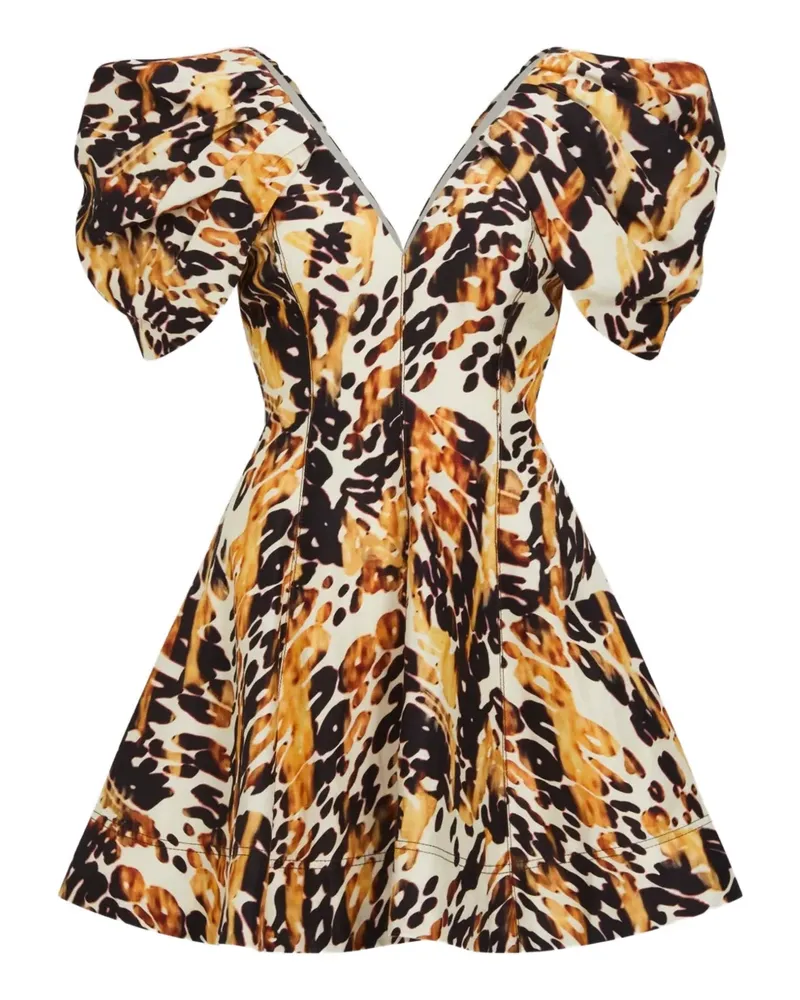 Aje. Bisou mini dress - Nude Nude