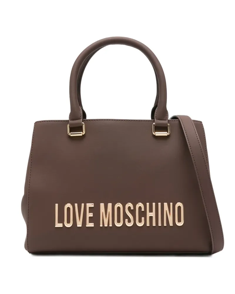 Moschino Love Handtasche - Braun Braun
