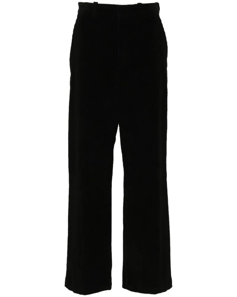 Jil Sander Hose aus Cord - Schwarz Schwarz