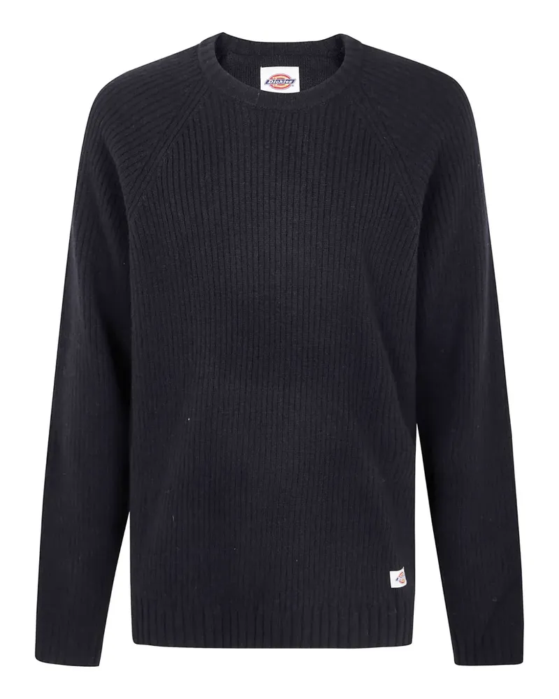 Dickies Gerippter Strickpullover - Schwarz Schwarz