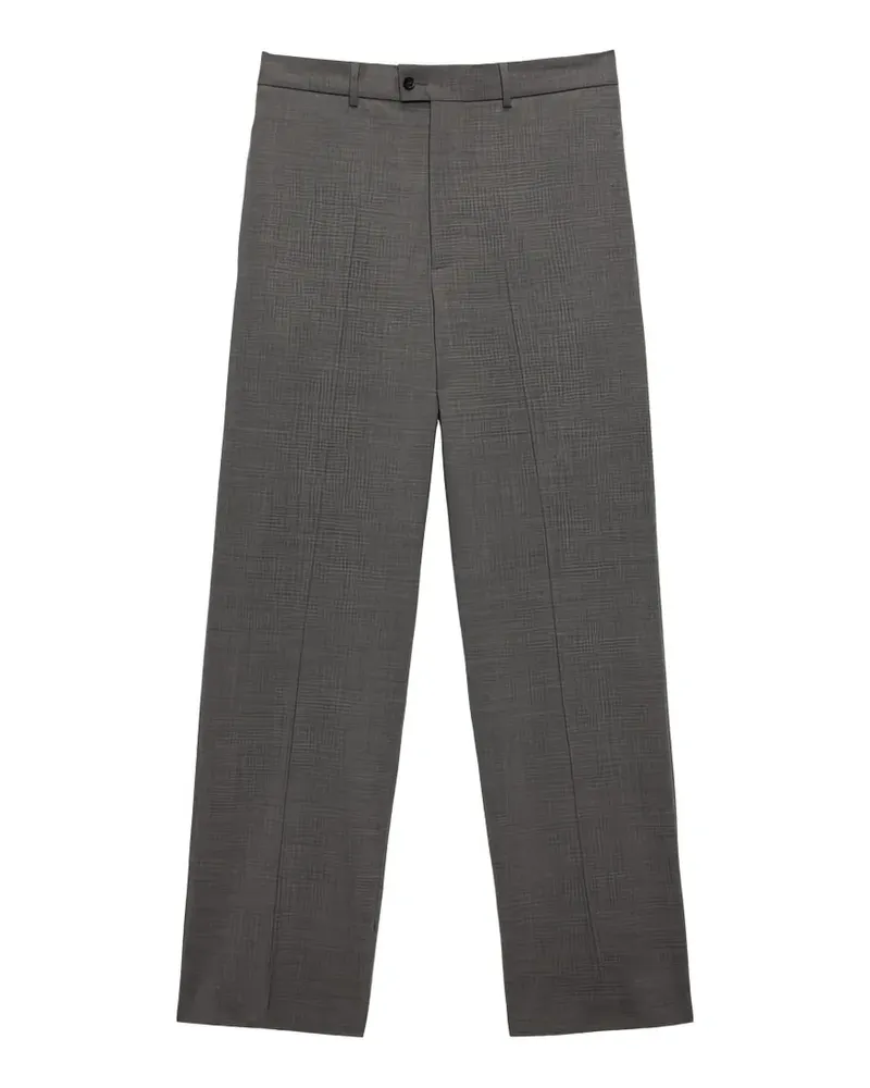 MSGM Klassische Hose mit Knöpfen - Grau Grau