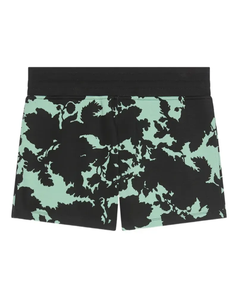 Dries van Noten ribbed jacquard shorts - Schwarz Schwarz