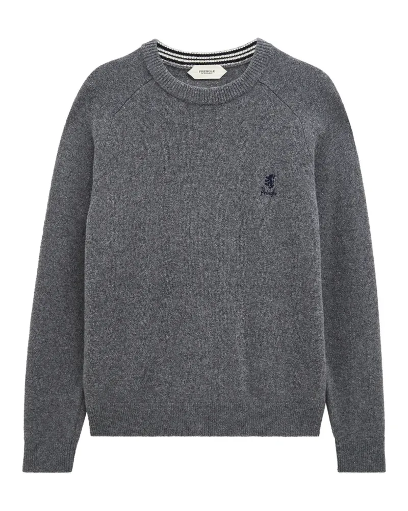Pringle of Scotland Pullover mit rundem Ausschnitt - Grau Grau
