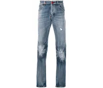 Jeans mit ausgeblichenem Effekt