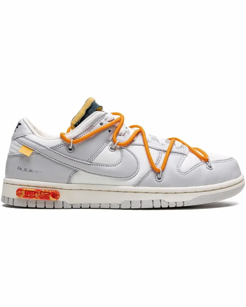 Nike x Off-White Dunk Low Sneakers - Grau Grau