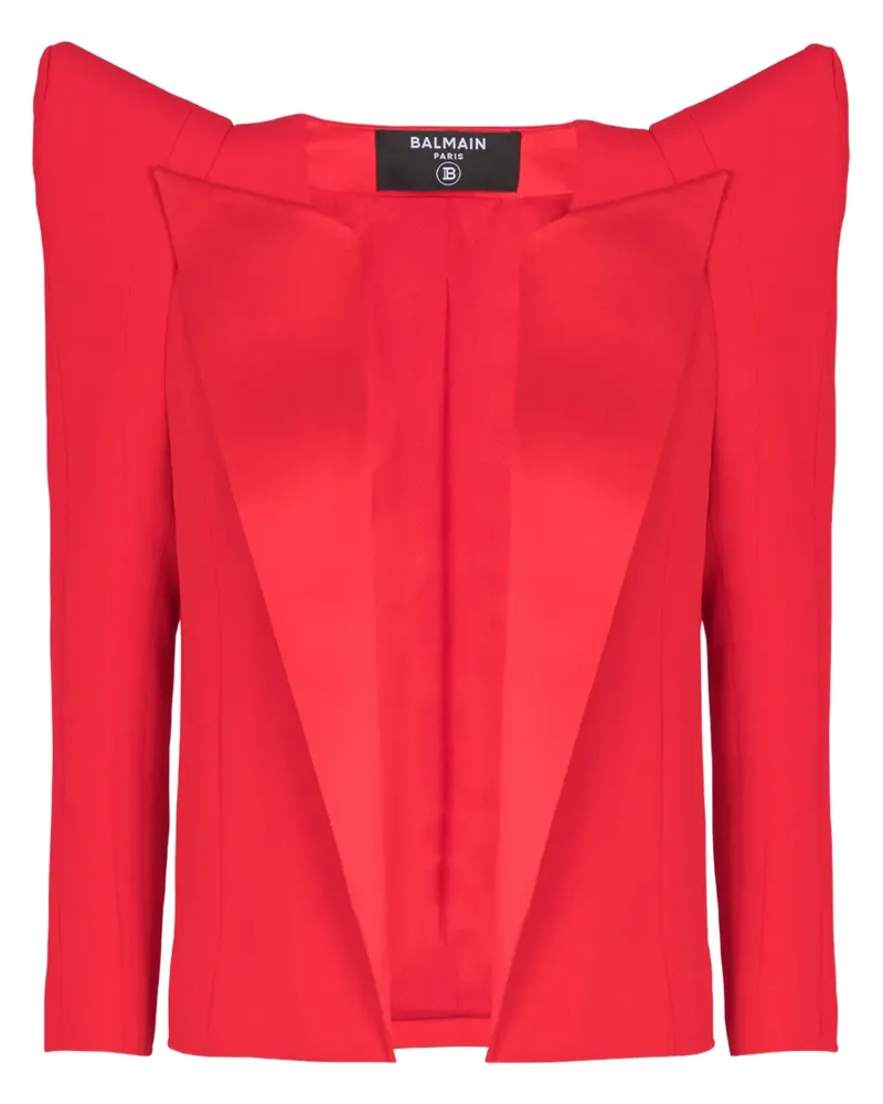 Balmain Spencer Jacke - Rot Rot