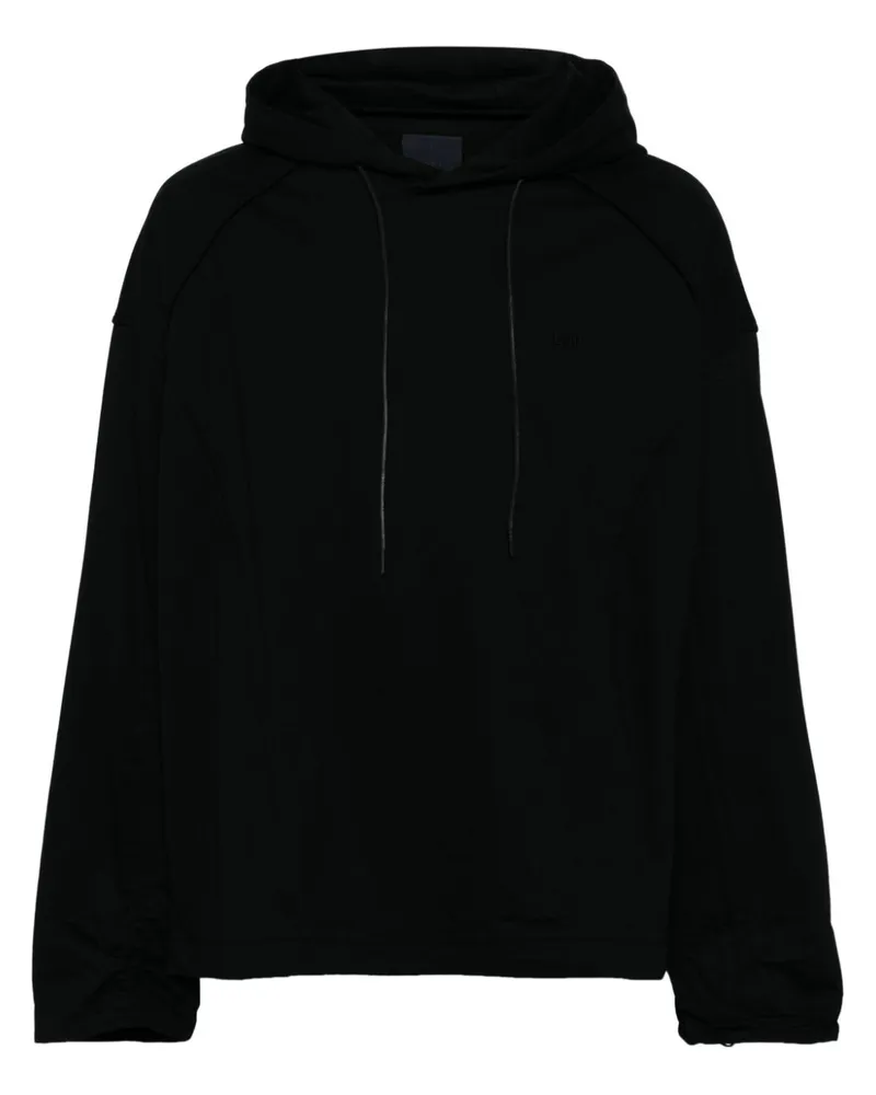 JUUN.J Hoodie mit Logo-Stickerei - Schwarz Schwarz