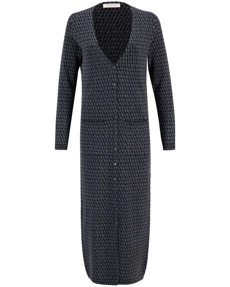 Valentino Garavani Kleid aus Schurwolle - Grau Grau