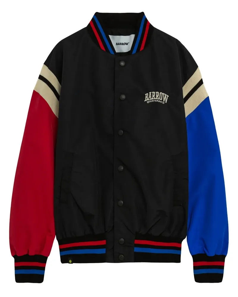 BARROW Bomberjacke mit Logo - Schwarz Schwarz
