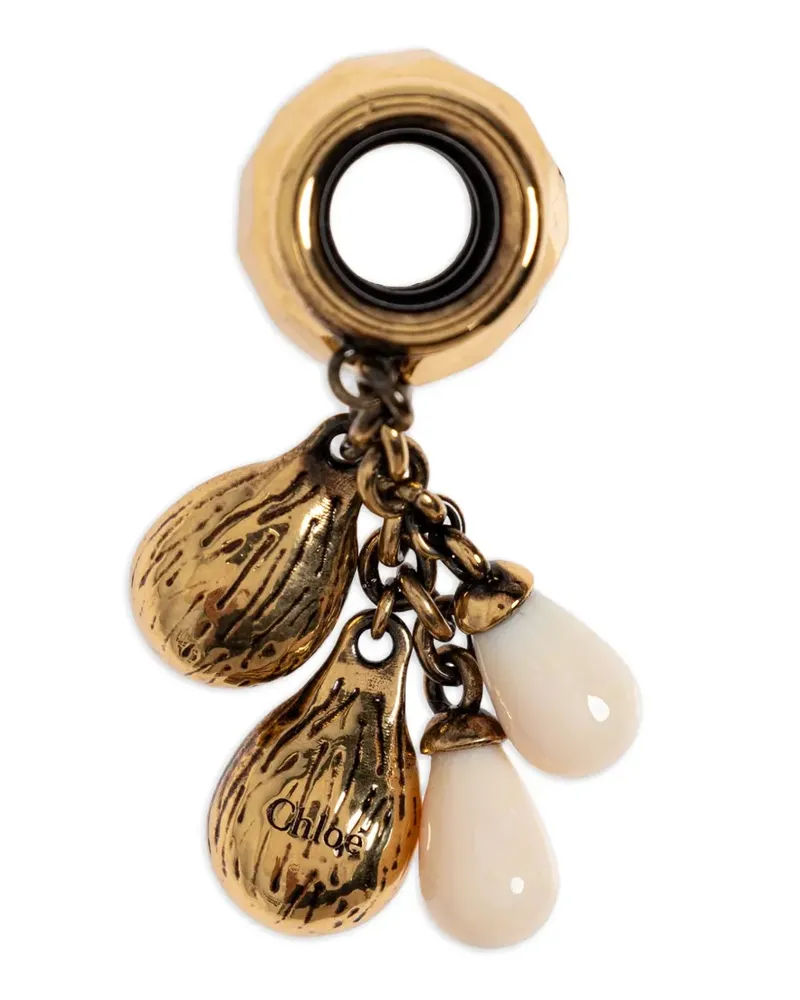 Chloé charm-embellished brass bracelet - Gold Gold