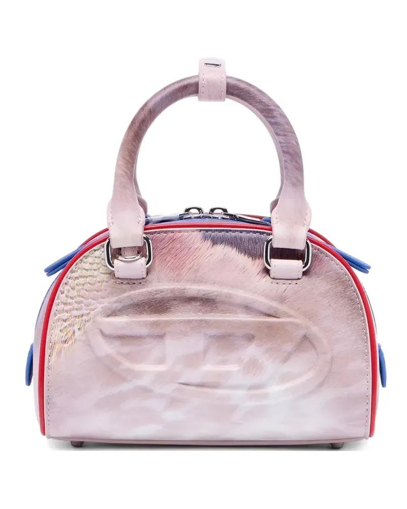 Diesel 1DR Dome d-embossed tote bag - Rosa Rosa