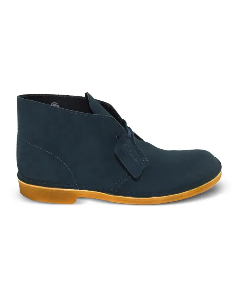 Clarks suede desert boots - Blau Blau