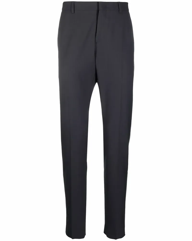 Valentino Garavani Klassische Hose mit Streifendetail - Grau Grau