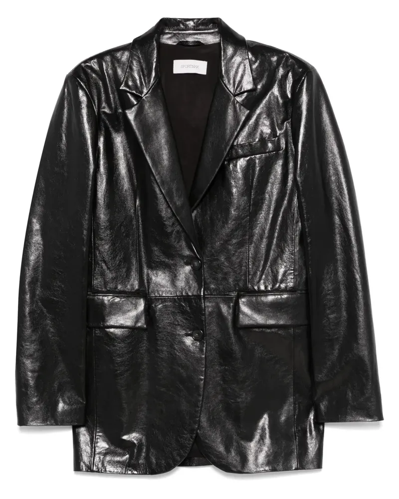 SPORTMAX Teoria Blazer - Schwarz Schwarz