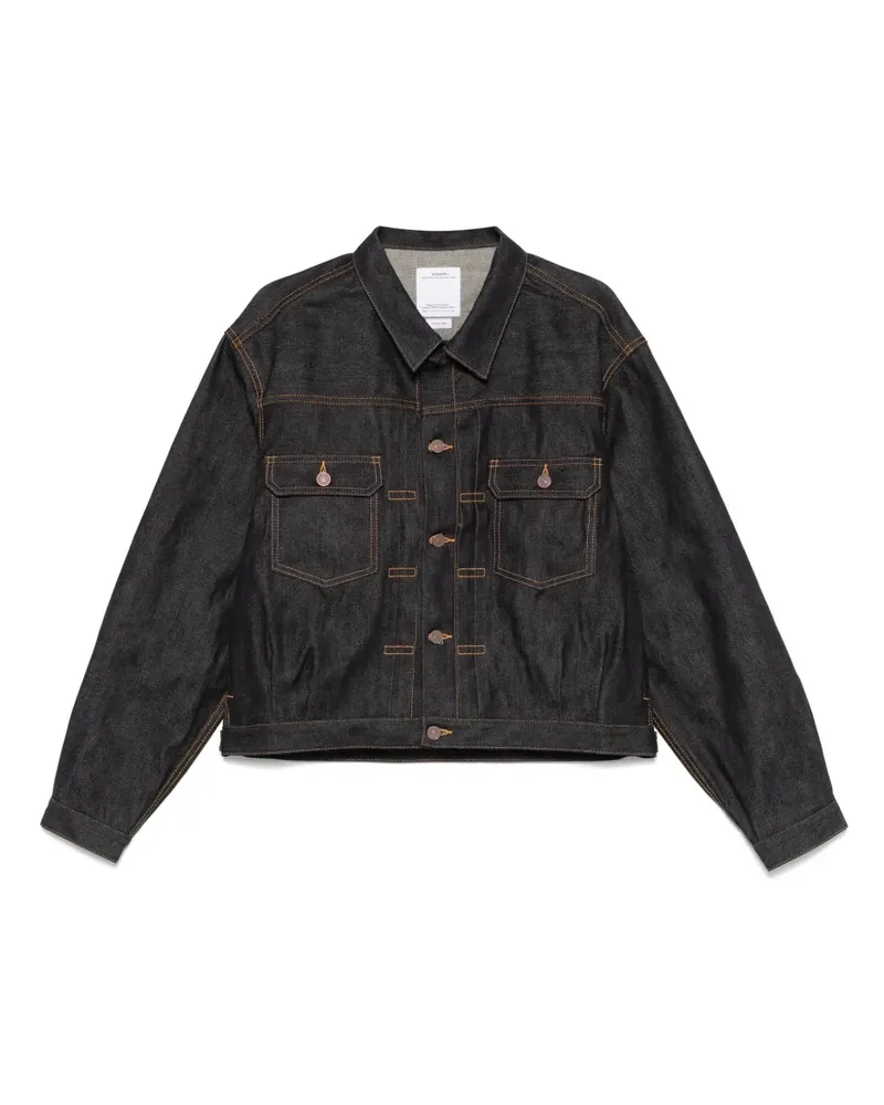 Visvim 101 Unwashed Jeansjacke - Blau Blau