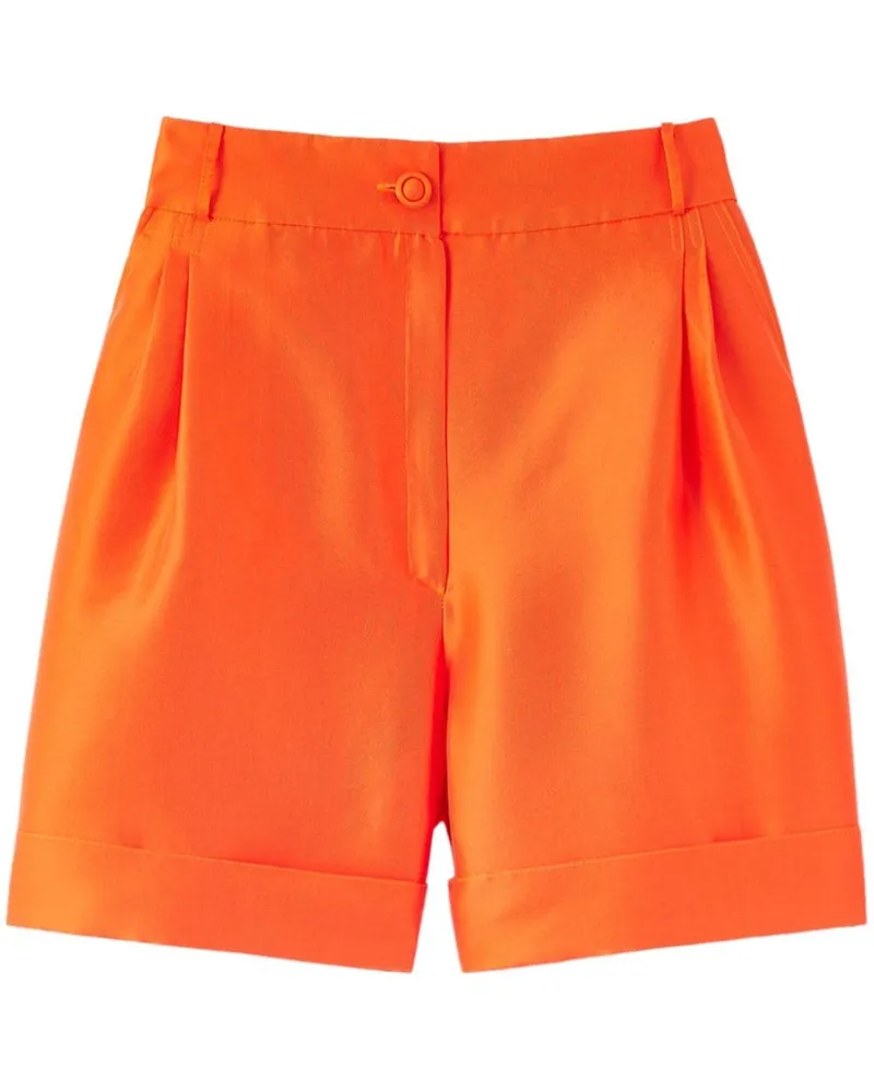 DESTREE Daniel Shorts mit Faltendetail - Orange Orange