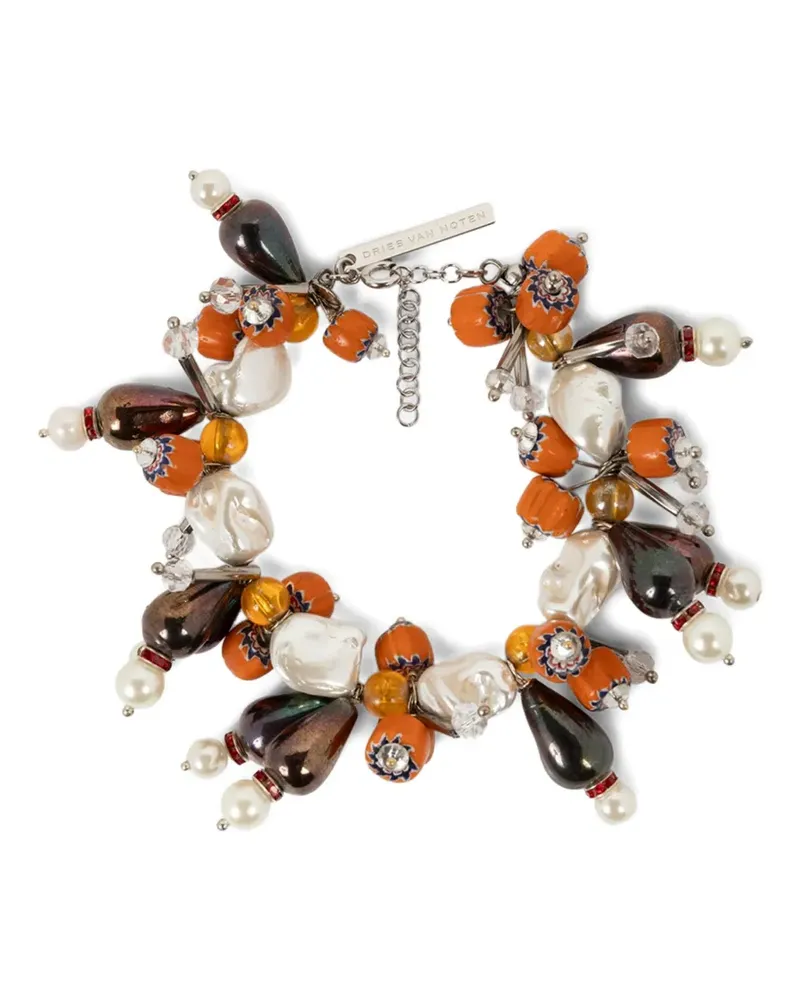 Dries van Noten beaded bracelet - Silber Silber
