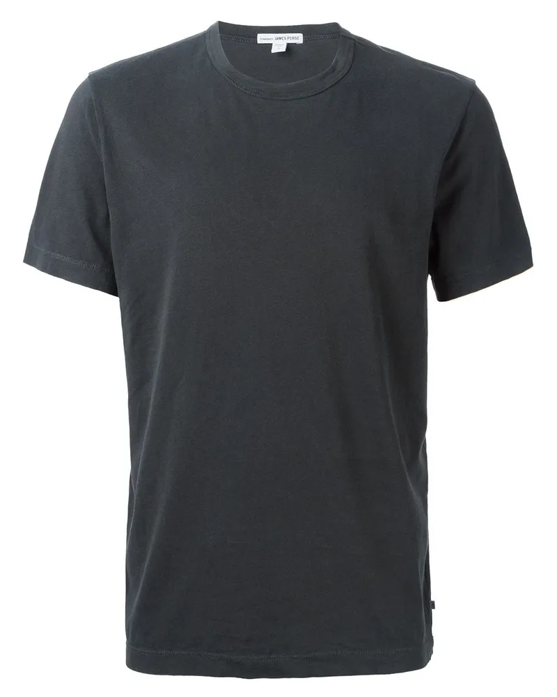 James Perse T-Shirt mit Rundhalsausschnitt - Grau Grau